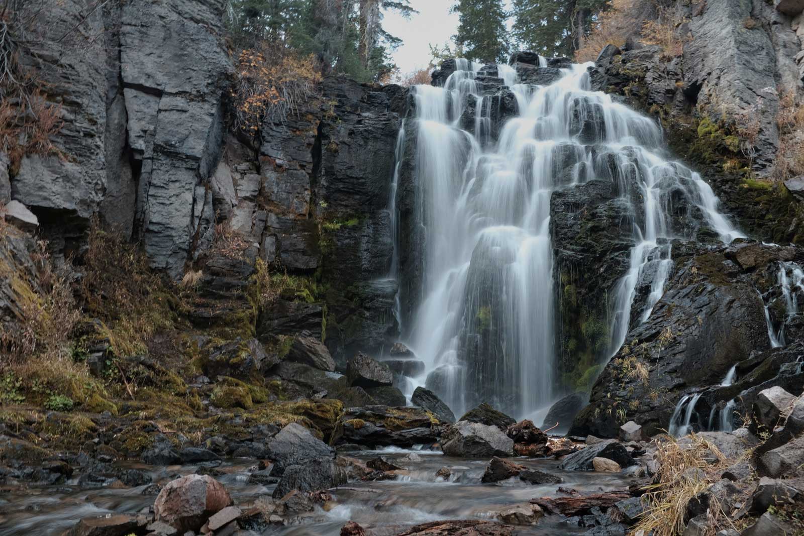 Kings Creek Falls Irrigation Stock Photos